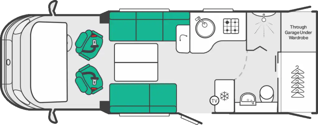 Escape 640 floorplan