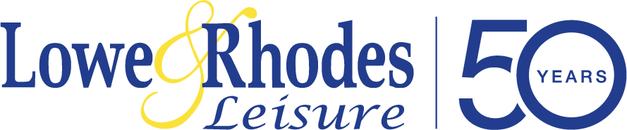 Lowe Rhodes Logo 50th Anniversary Blue