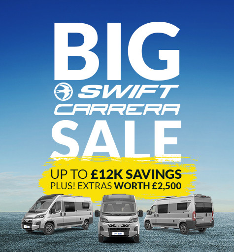 Swift Carrera Sale Pop Up